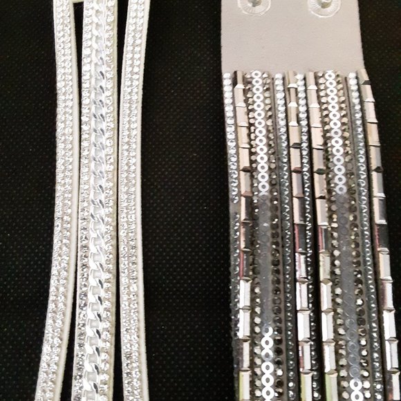 Paparazzi Snap Rhinestone Bracelet Lot(4) - Picture 3 of 11